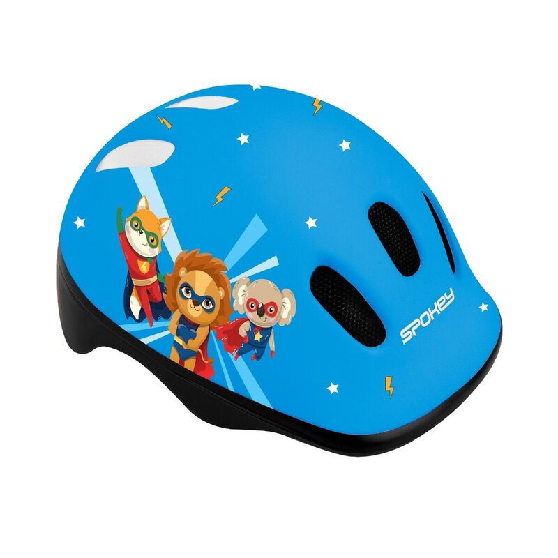 Kask rowerowy SPOKEY Fun Niebieski dla Dzieci (rozmiar M)