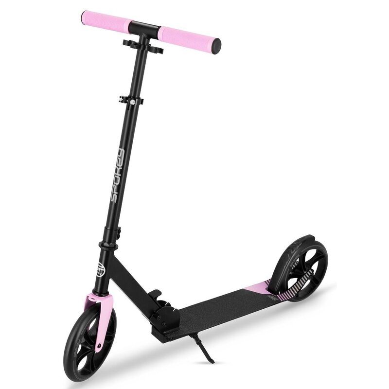 Hulajnoga SPOKEY City Flow 200 Czarno-różowy