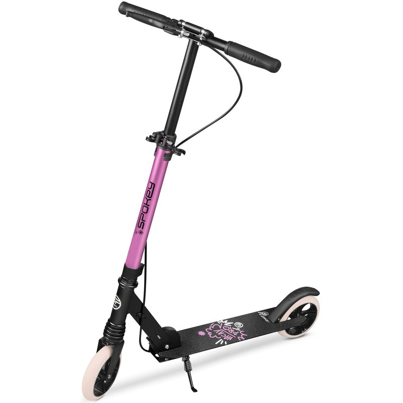 Hulajnoga SPOKEY Vacay Pro Czarno-różowy