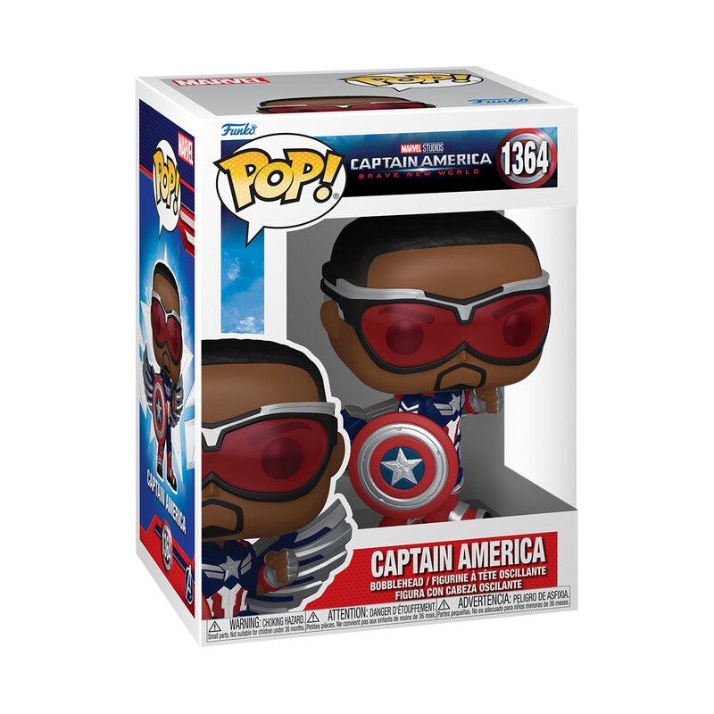 Figurka FUNKO Pop Marvel: Captain America Brave New World - Captain America