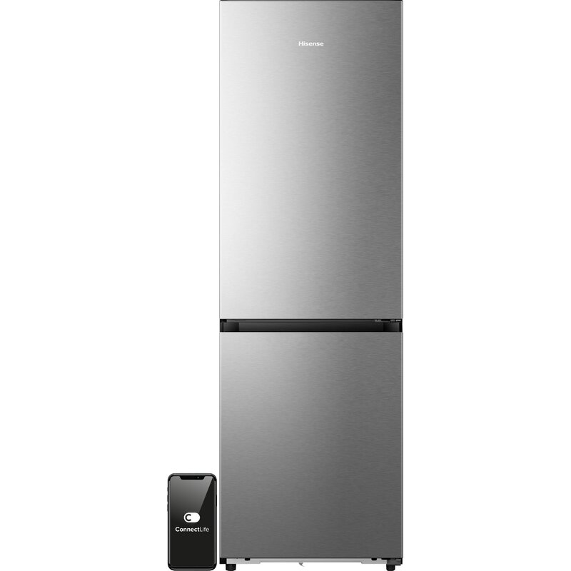Lodówka HISENSE Pure Fit RB3K330SAIC No frost do obudowy 185cm Srebrna