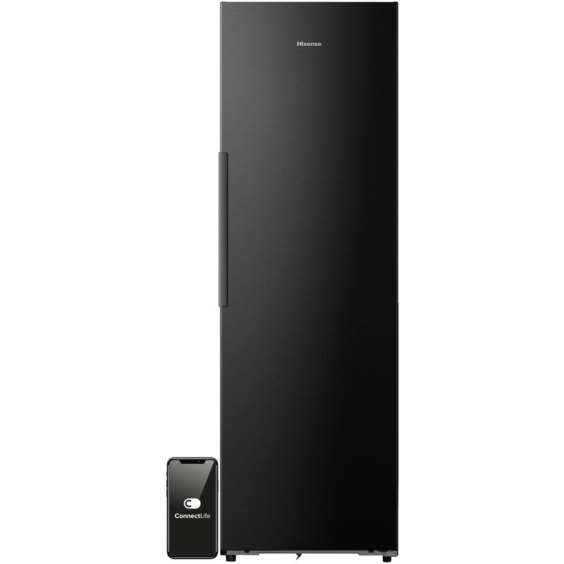 Lodówka HISENSE Pure Fit RL5K370GSFC do obudowy 185cm Czarna