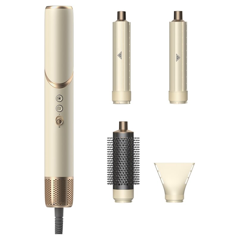 Suszarko-lokówka COSHARE SuperFlow InStyle HS30E 1000 W Kremowy