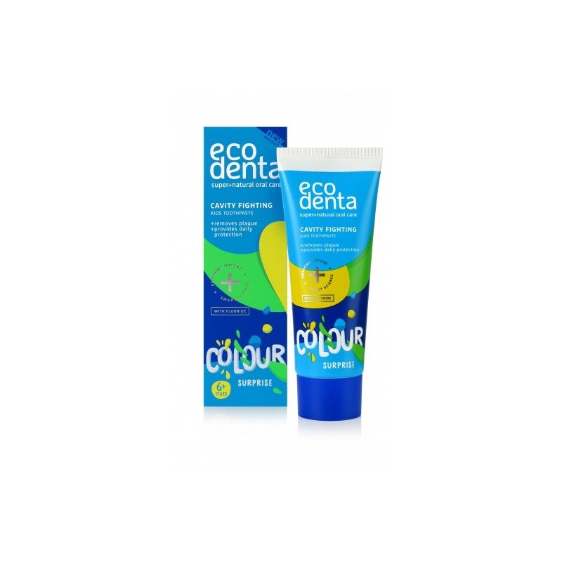 Pasta do zębów ECODENTA Colour Suprise 75 ml