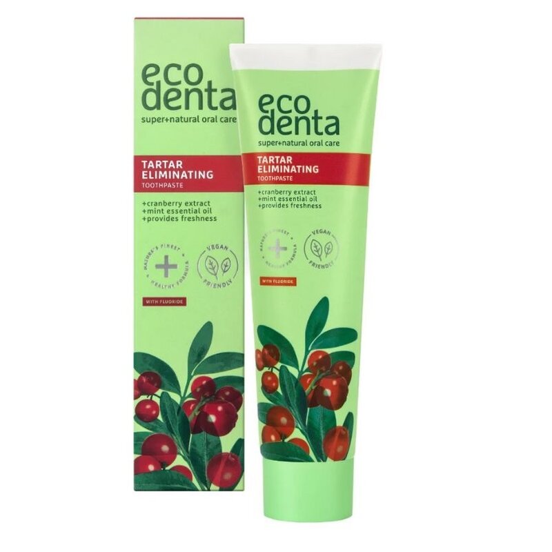 Pasta do zębów ECODENTA Green Line Tartar 100 ml