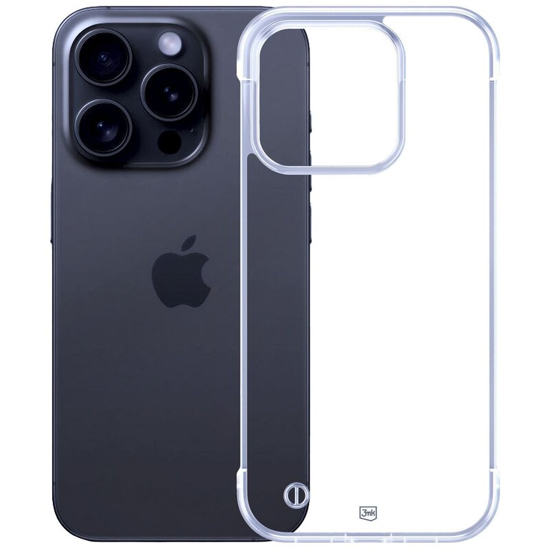 Etui 3MK Just20g Clear Case do Apple iPhone 13 Pro Max Transparentny