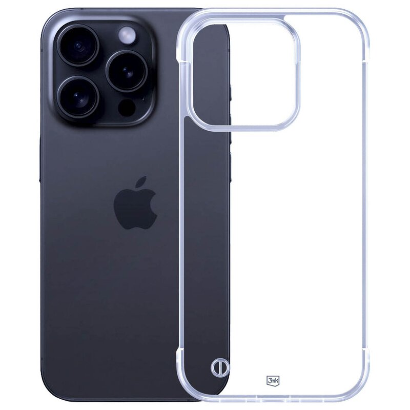 3mk Just20g Clear Case do iPhone 16 Pro Max Przezroczysty