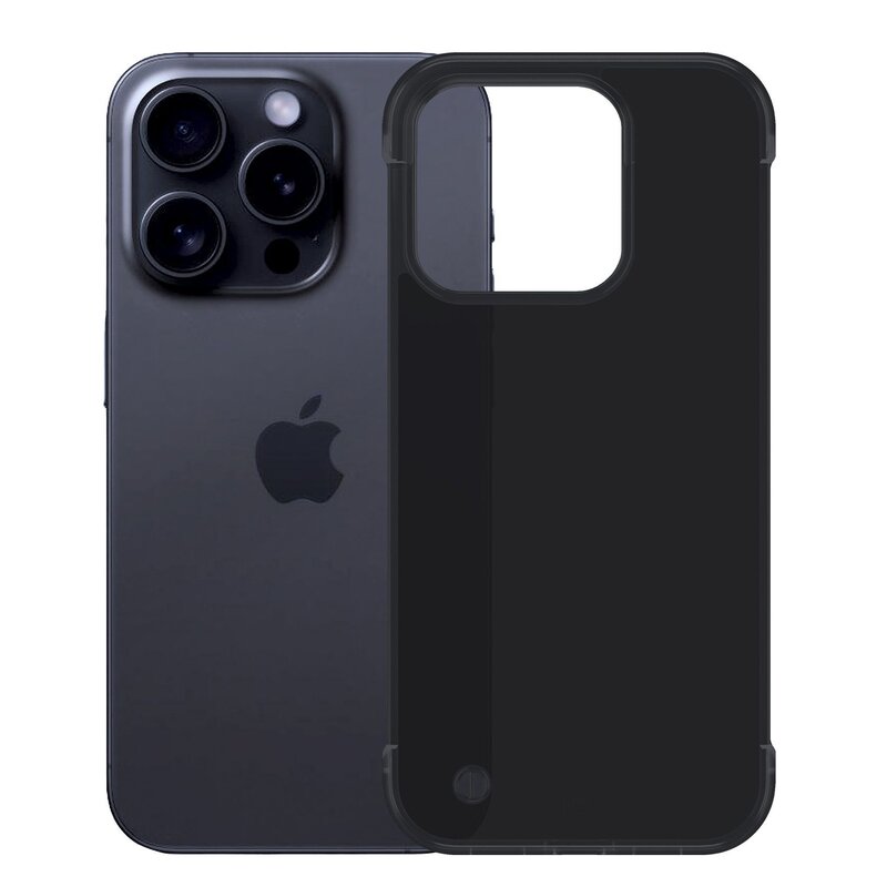 3mk Just20g Matt Case do iPhone 15 Pro Czarny