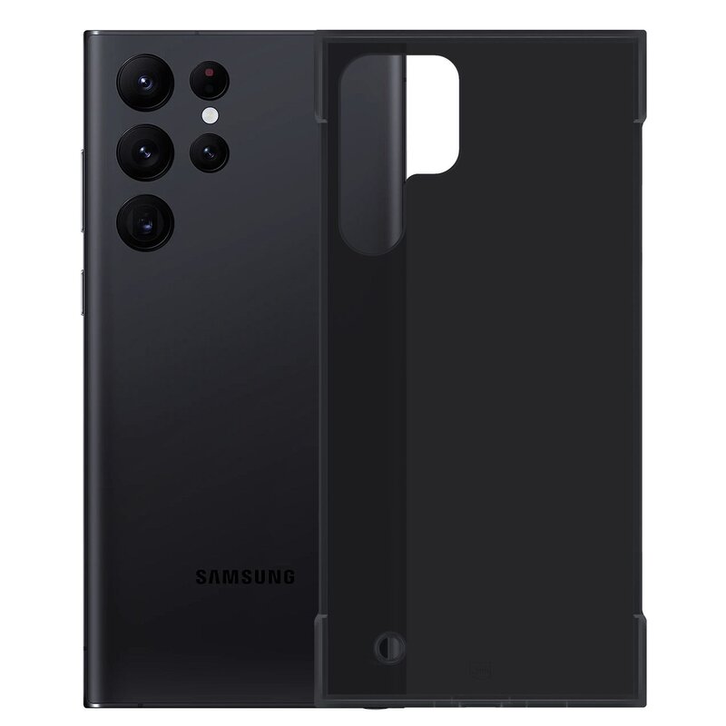 Etui 3MK Just20g Matt Case do Samsung Galaxy S22 Ultra 5G Czarny