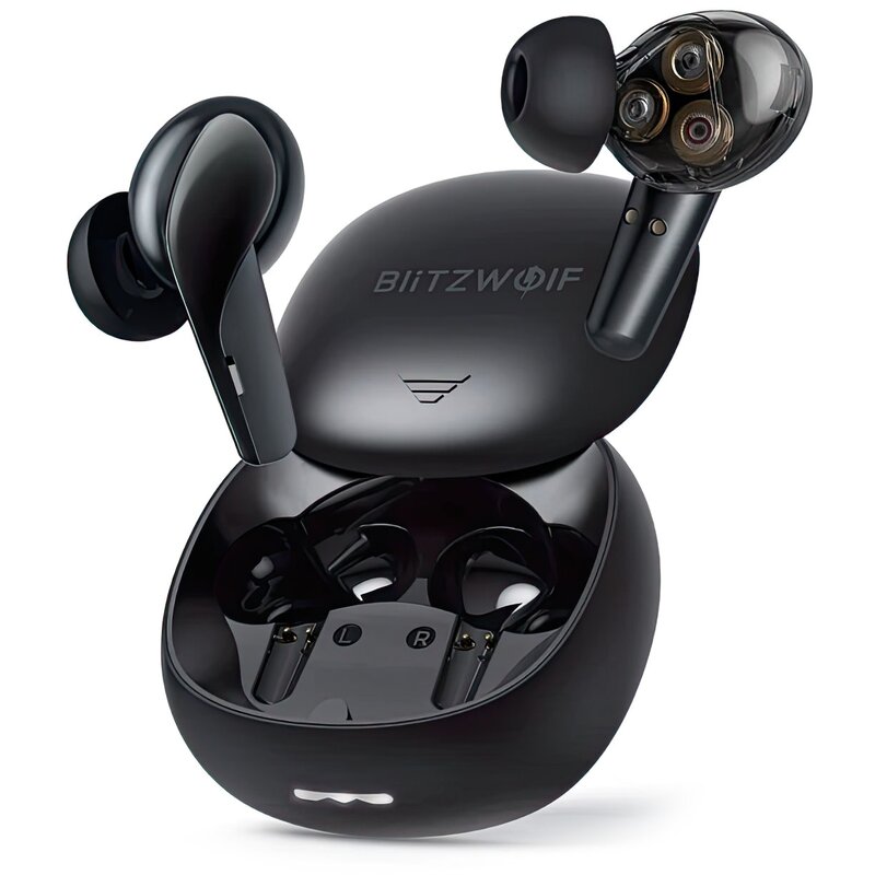 Słuchawki dokanałowe BLITZWOLF BW-FYE15 TWS  Czarny