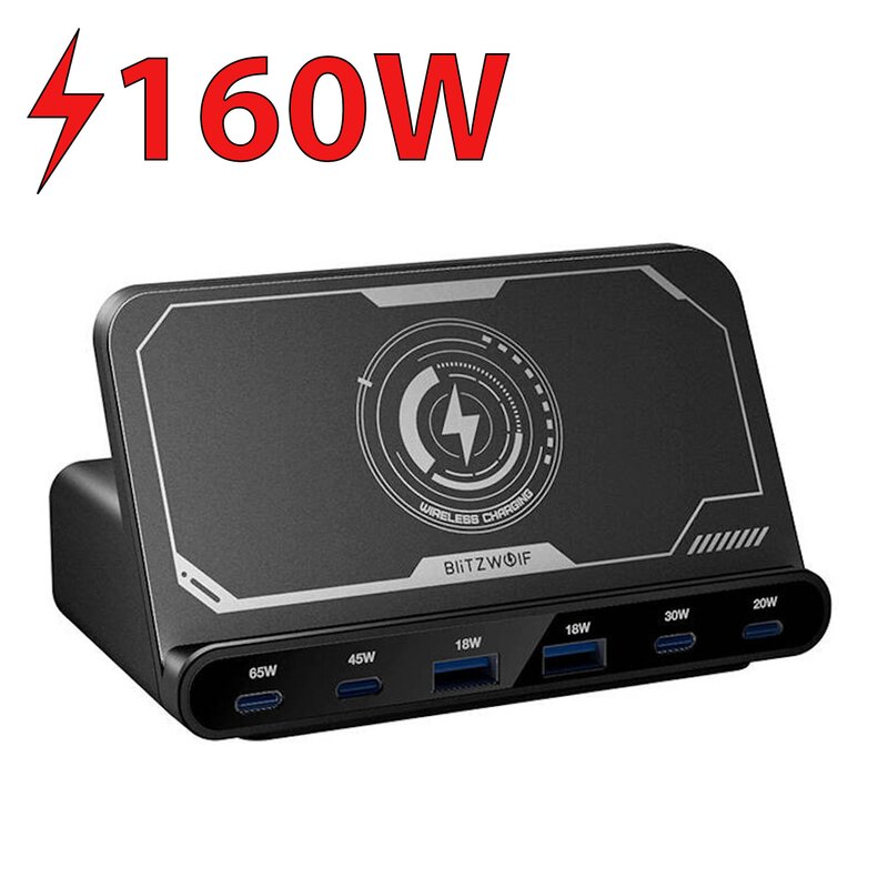 BlitzWolf BW-S27 160W 2xUSB-A 4xUSB-C 15W
