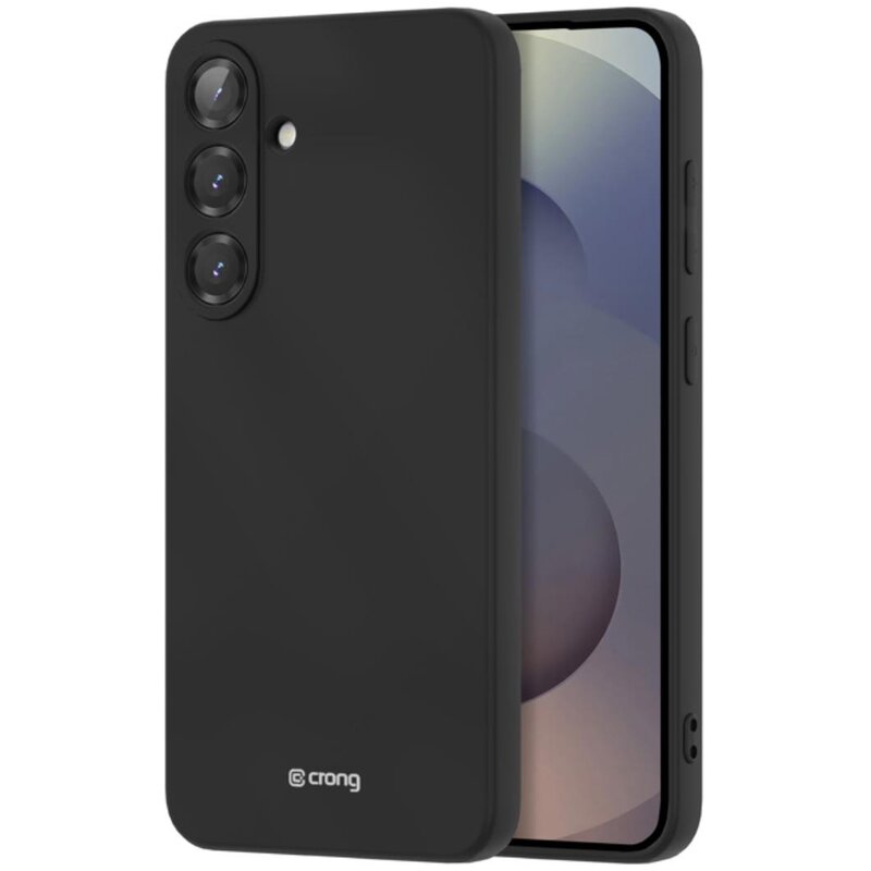 Etui CRONG Color Cover do Samsung Galaxy S25+ Czarny