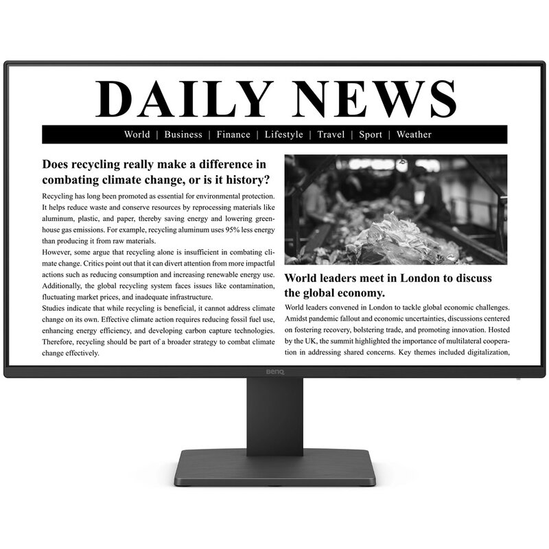 Monitor BENQ GW2491 23.8" 1920x1080px IPS 100Hz