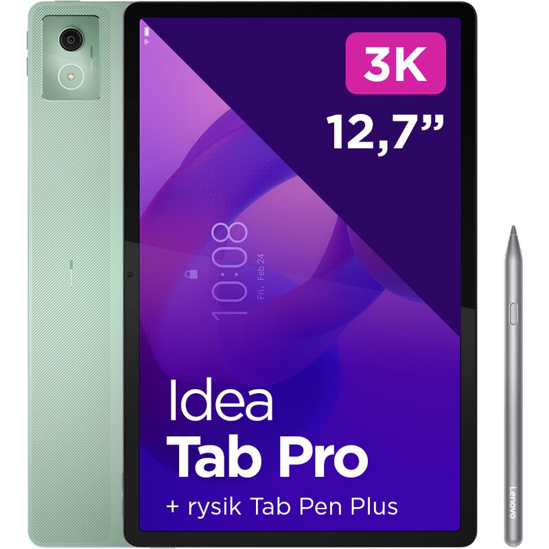 Tablet LENOVO IdeaTab Pro ZAE40188PL 12.7" 8/128GB Wi-Fi Zielony + Rysik