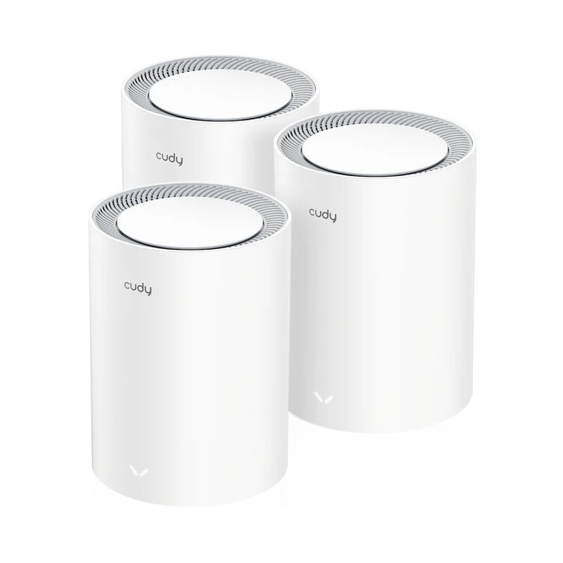Router CUDY M3600 2.4 / 5 GHz (DualBand), Wi-Fi Mesh (3 sztuki)