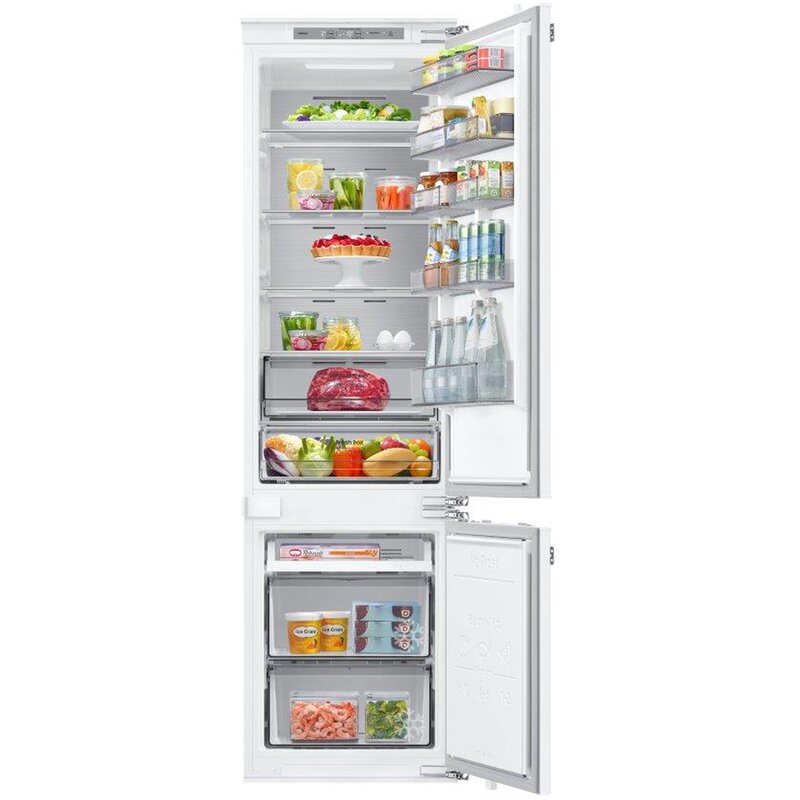 Lodówka SAMSUNG AI BRB80F30BEF0EO Funkcja Cool Select+ Metal Cooling Szuflada Optimal Fresh