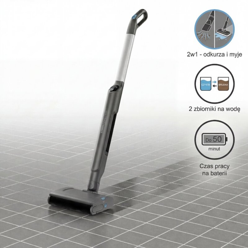 Mop elektryczny GÖTZE & JENSEN EM600T (Bezprzewodowy)