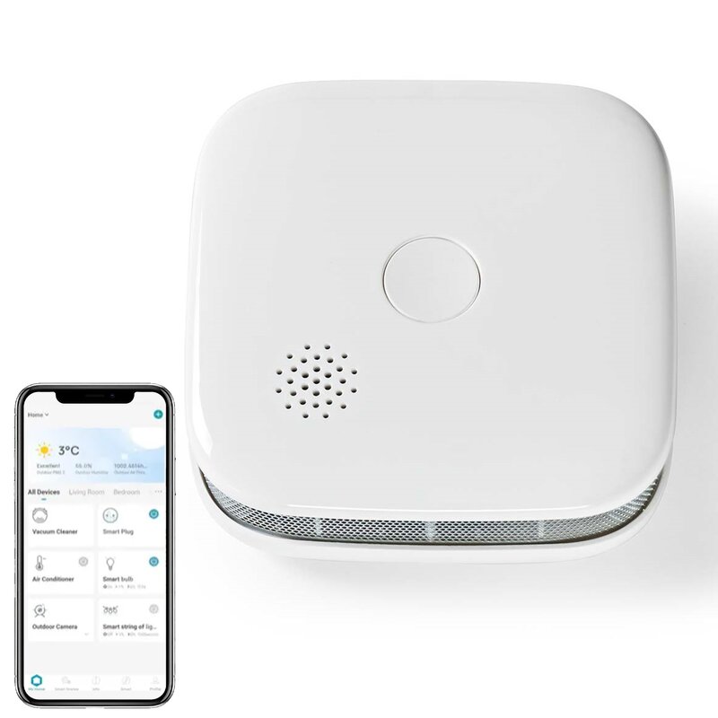 Czujnik dymu NEDIS SmartLife WIFIDS21WT