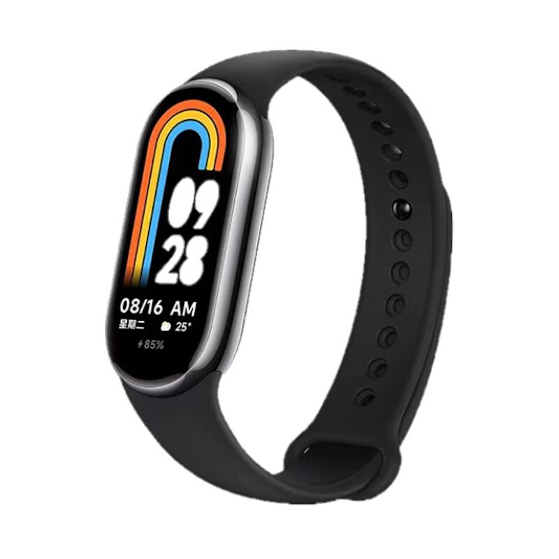 Pasek DEVIA Deluxe Sport do Xiaomi Mi Band 8 Czarny