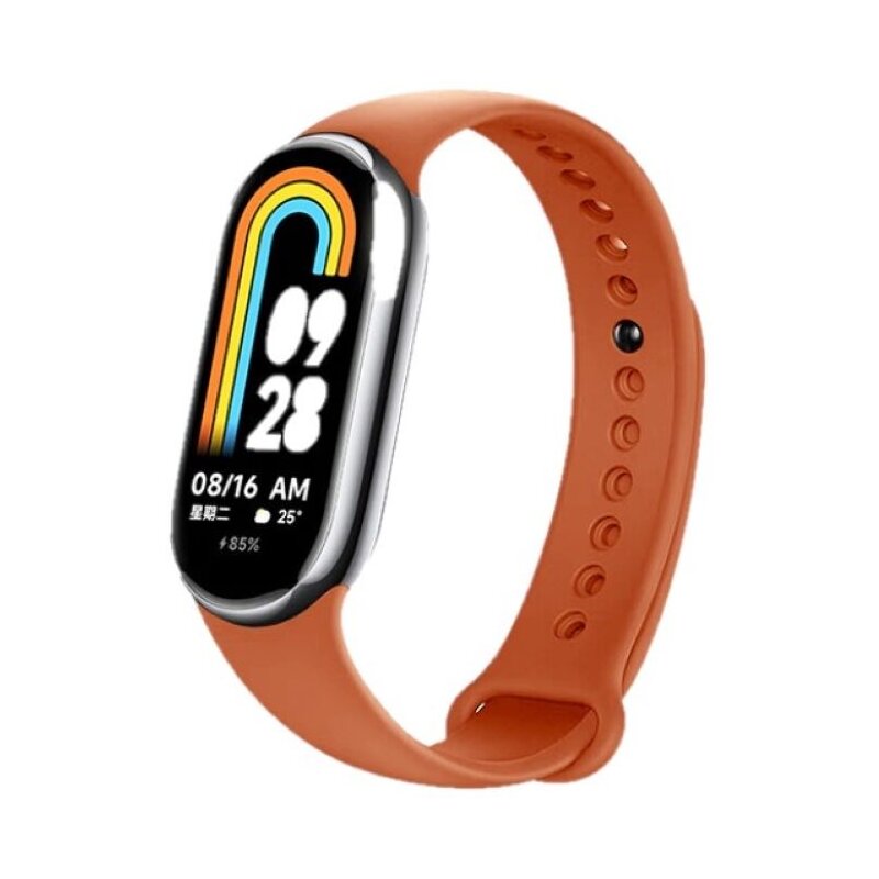 Pasek DEVIA Deluxe Sport do Xiaomi Mi Band 8/9 Pomarańczowy