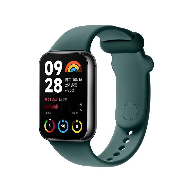 Pasek DEVIA Deluxe Sport do Xiaomi Mi Band 8 Pro/Redmi Watch 4 Zielony