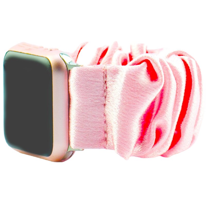 Pasek LUNA do Apple Watch 3/4/5/6/7/8/9/SE do koperty 38/40/41mm A00305 Różowy