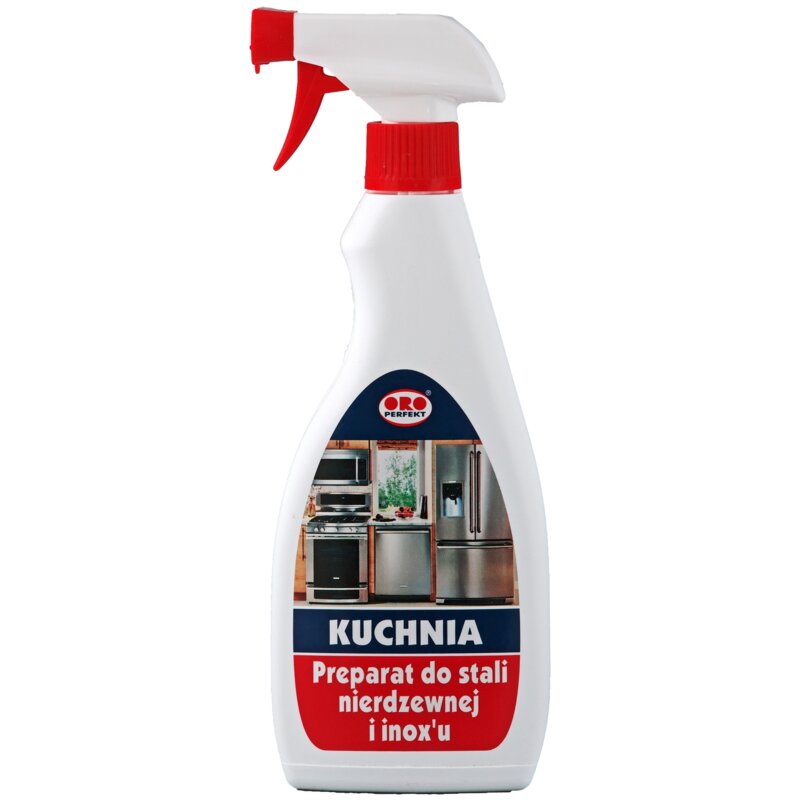 Preparat do czyszczenia powierzchni ze stali nierdzewnej ORO Perfekt inox 500 ml
