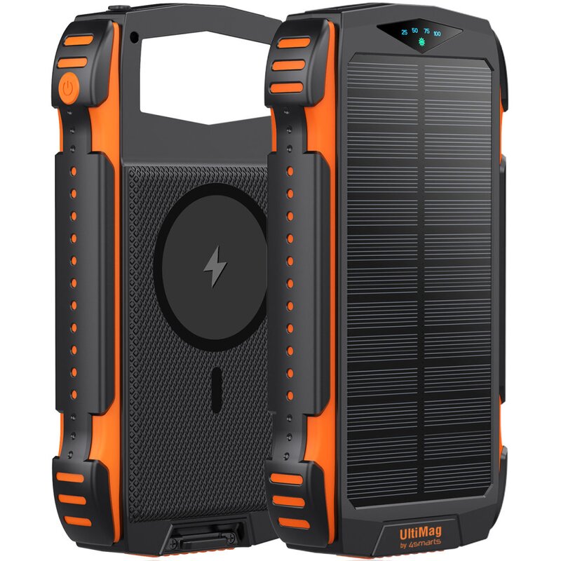 4smarts TitanPack Rugged UltiMag 20000mAh 20W Czarno-pomarańczowy