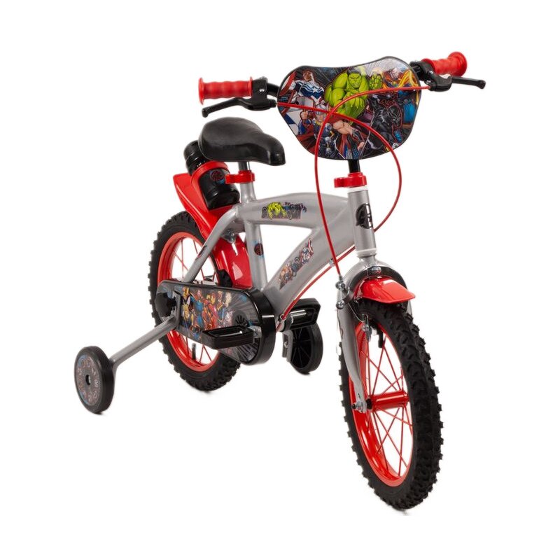 Rower dziecięcy HUFFY Marvel Avengers 14 cali Srebrny Wzrost: 95-110 cm Wiek: 5-6 lat