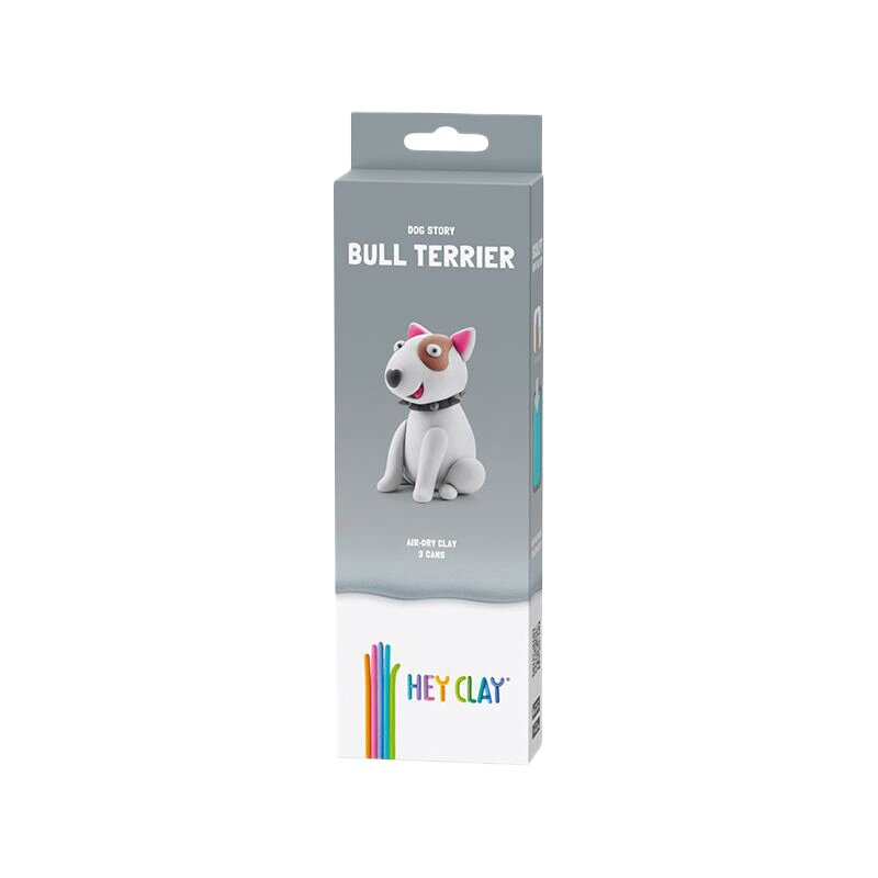 Masa plastyczna HEY CLAY Dog Story Bull Terrier HCL30119CEE