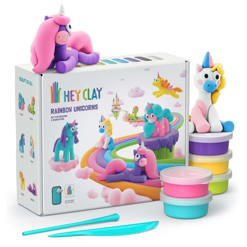 Hey Clay Masa plastyczna Jednorożce