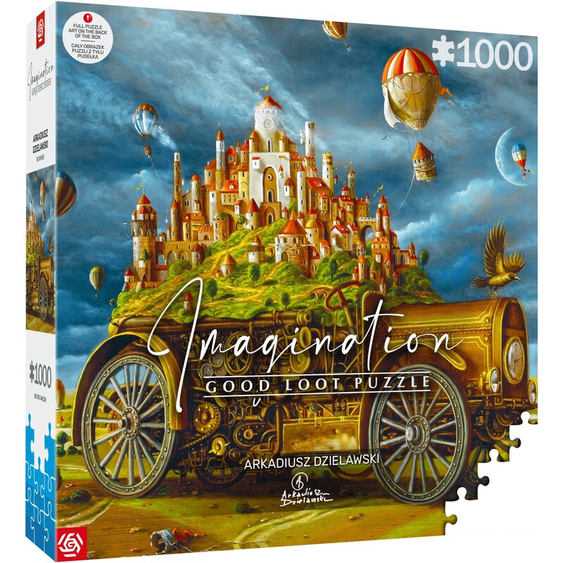 Puzzle CENEGA Good Loot Imagination Arkadiusz Dzielawski Wielka Przeprowadzka (1000 elementów)
