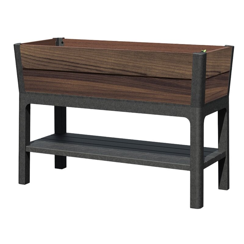 Doniczka samonawadniająca KETER Deco Elevated Garden Bed 261042 (113 x 47.5 x 79.8 cm) 110L Brązowy