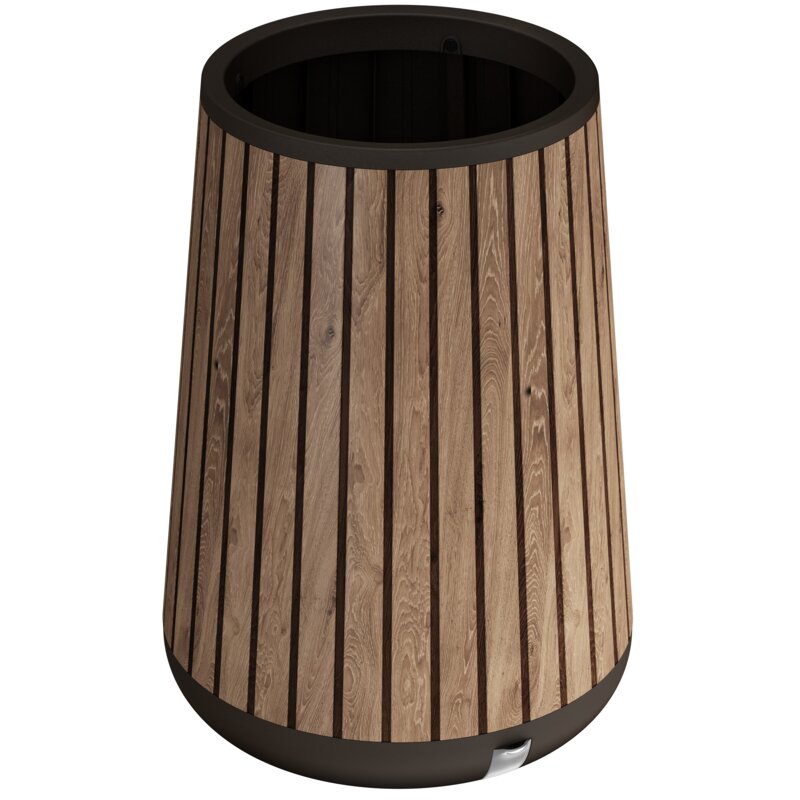 Doniczka samonawadniająca KETER Deco Conic Tall 261036 (51 x 51 x 72.4 cm) 150L Brązowy
