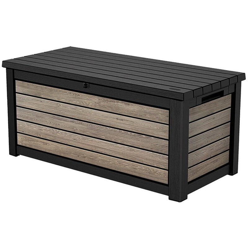 Skrzynia ogrodowa KETER Deco Deck Box 261894 630L Popielaty
