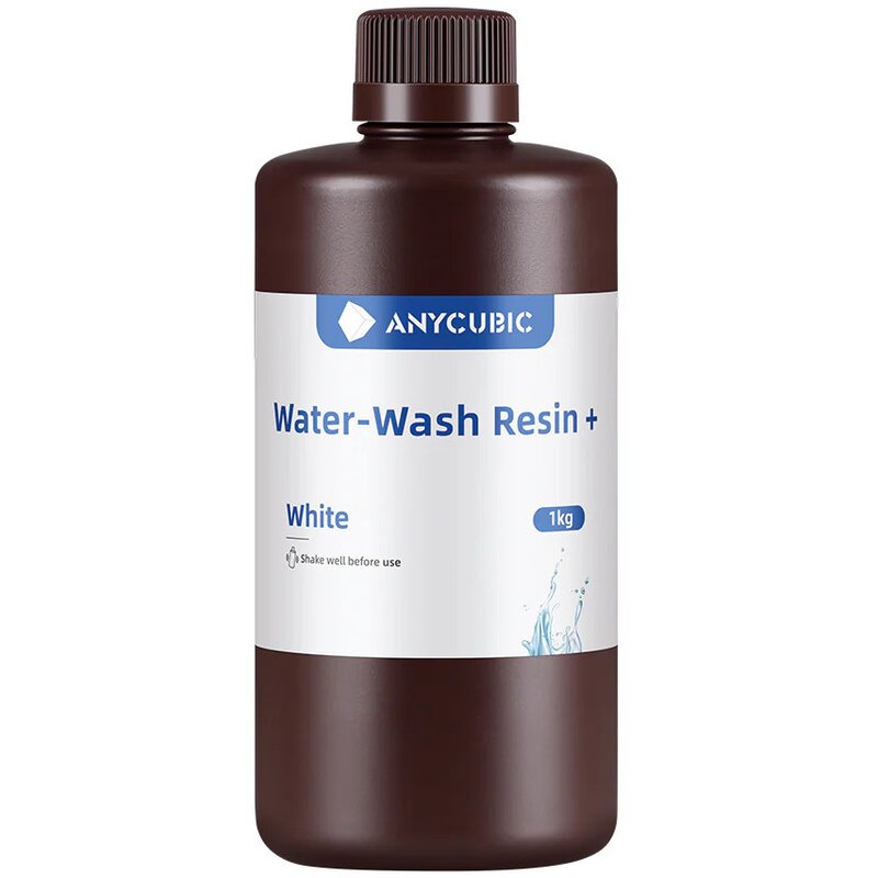 Żywica ANYCUBIC Water-Wash Resin+, 1 kg Biały