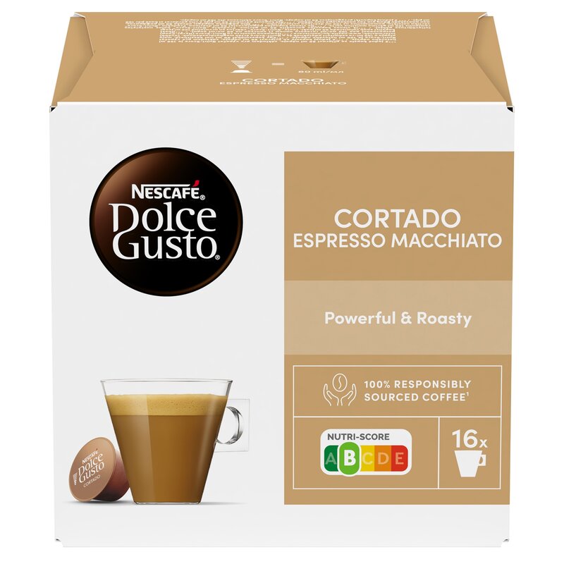 Kapsułki NESCAFE DOLCE GUSTO Cortado do ekspresu Nescafe Dolce Gusto 16 szt.