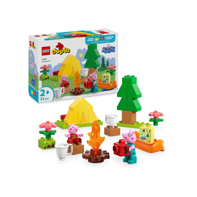 LEGO 10452 DUPLO Świnka Peppa Wyprawa na biwak