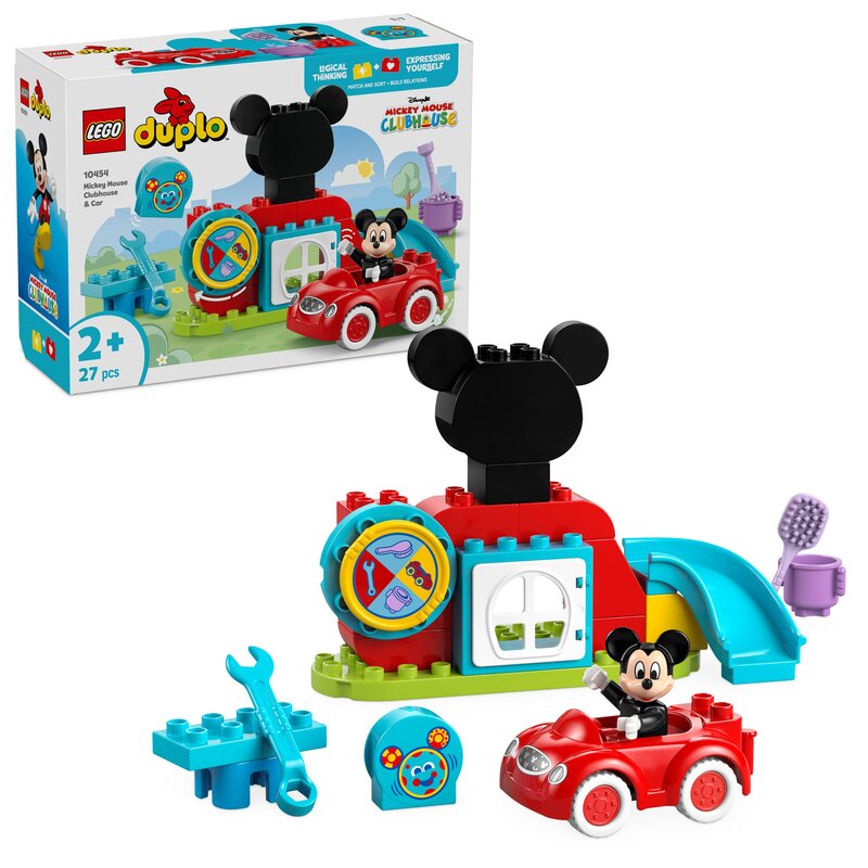 LEGO DUPLO Disney™ 10454 Klub przyjaciół Myszki Miki i samochód - odbiór za 0 zł we wszystkich salonach x-kom i Neonet