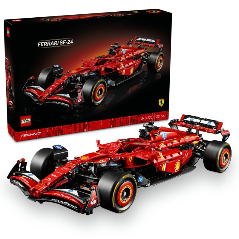 LEGO 42207 Technic Bolid F1 Samochód Ferrari SF-24
