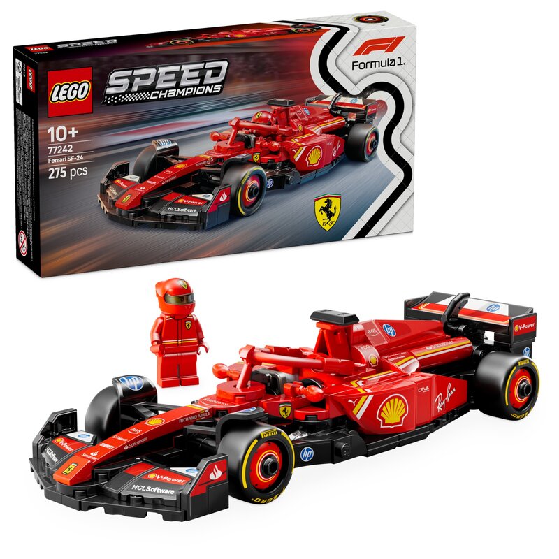 LEGO 77242 Speed Champions Samochód Bolid F1 Ferrari SF-24