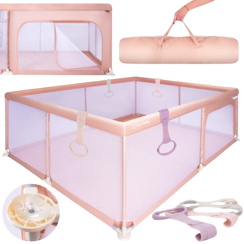 Kojec SUN BABY Z-B02.008.0.2-B13.001.0.2 Różowy