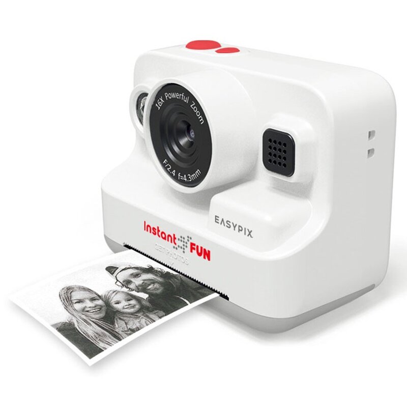 Aparat natychmiastowy EASYPIX InstantFUN Biały