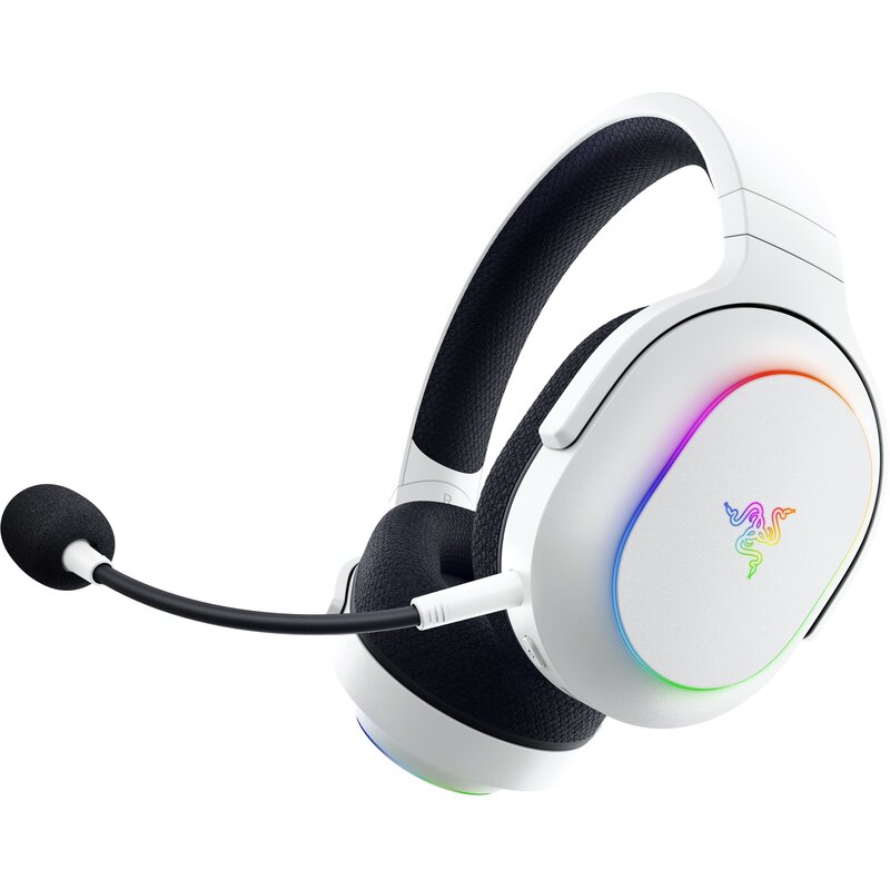 Słuchawki RAZER Barracuda X Chroma Bezprzewodowe, Nauszne, Dźwięk przestrzenny Biały