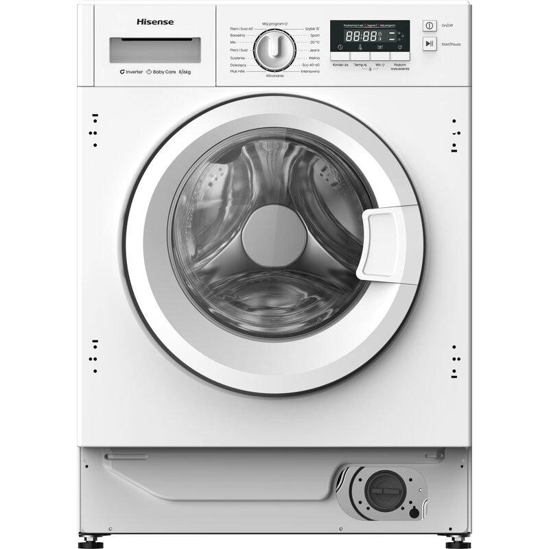 Pralko-suszarka HISENSE WD3M841BWI/PL