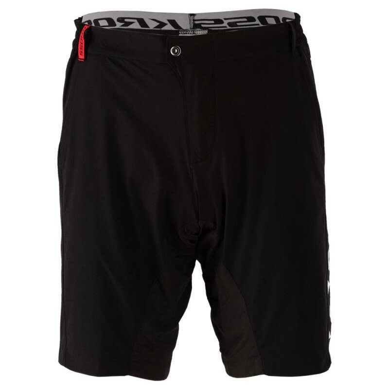 Spodenki rowerowe KROSS XC Logger (rozmiar S) Czarny