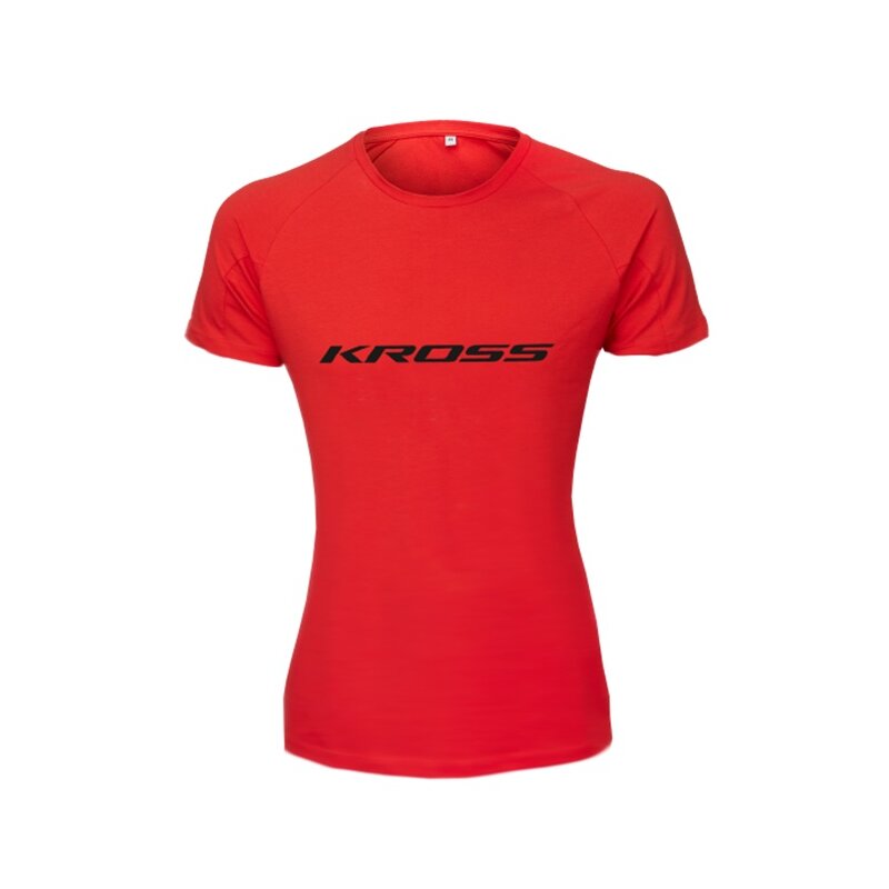 Koszulka rowerowa KROSS Doe (rozmiar S) Czerwony
