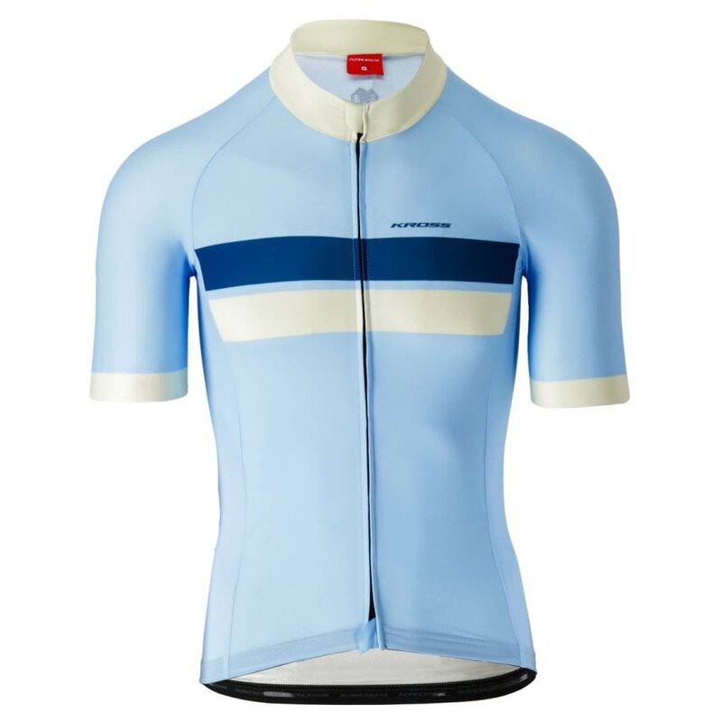 Koszulka rowerowa KROSS Arbaro (rozmiar L) Niebieski