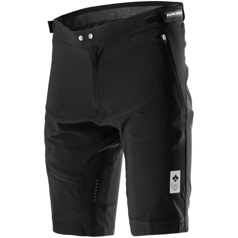 Spodenki rowerowe KROSS MTB Foret (rozmiar L) Szary