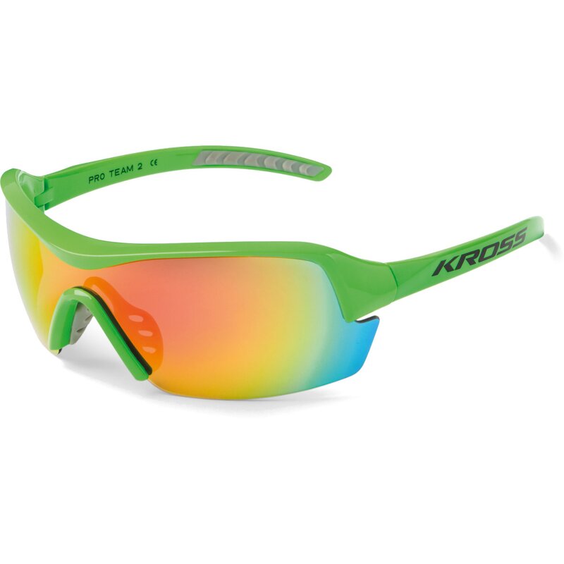 Okulary rowerowe KROSS Pro Team 2 T4COK000010GRBK Zielony
